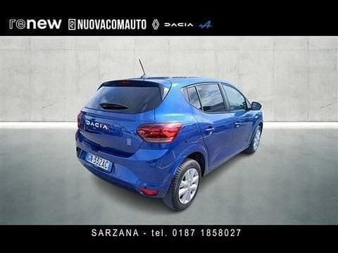Usata Dacia Sandero Comfort 100 CV (73 kW) 2023 Blu scuro Utilitaria