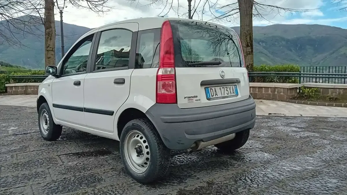 Usata Fiat Panda 4x4 60 CV (44 kW) 2006 Bianco Utilitaria
