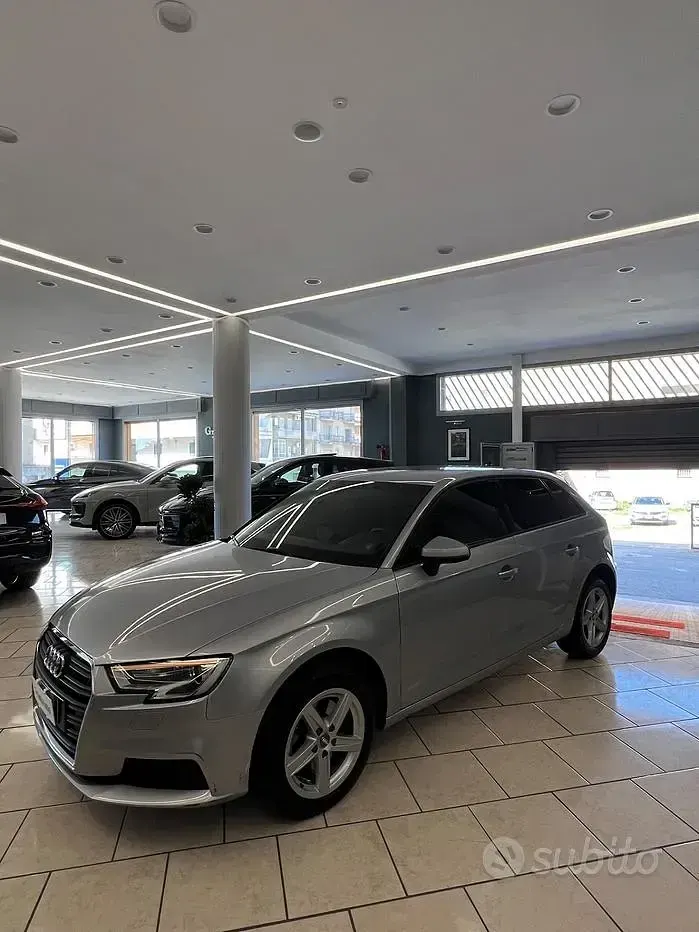 Usata Audi A3 Sport 150 CV (110 kW) 2020 Grigio Berlina