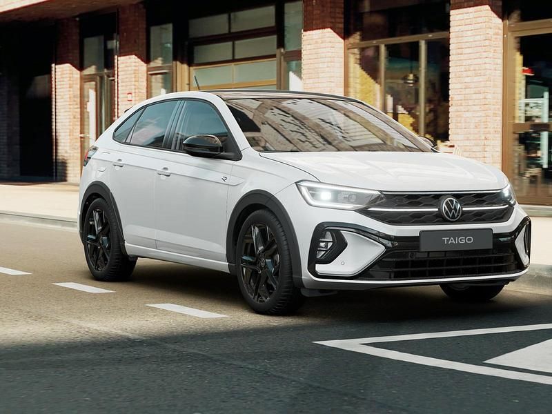 Nuova VW Taigo R-line Plus 115 CV (84 kW) 2026 Pure white nero SUV
