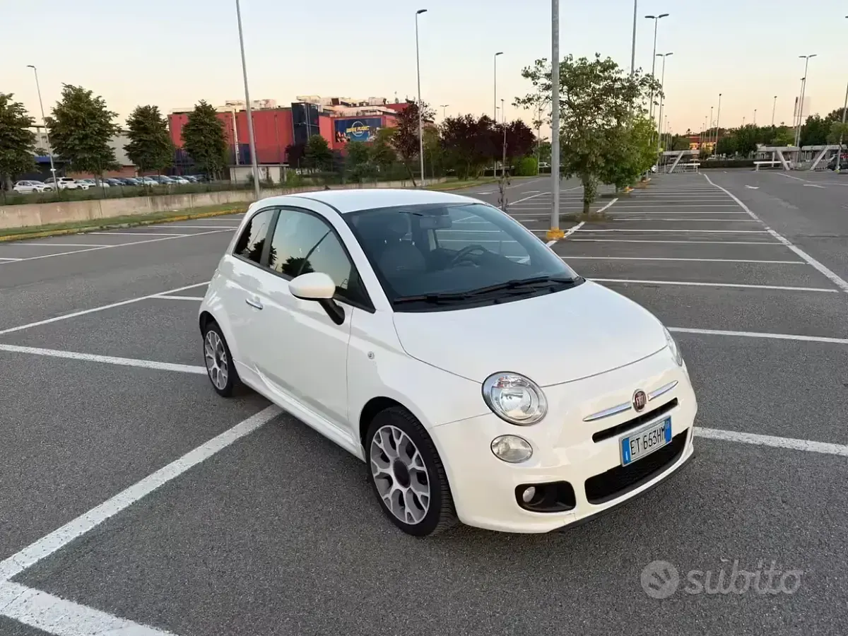Käytetty Fiat 500S S 69 HP (50 kW) 2013 Valkoinen Sedan