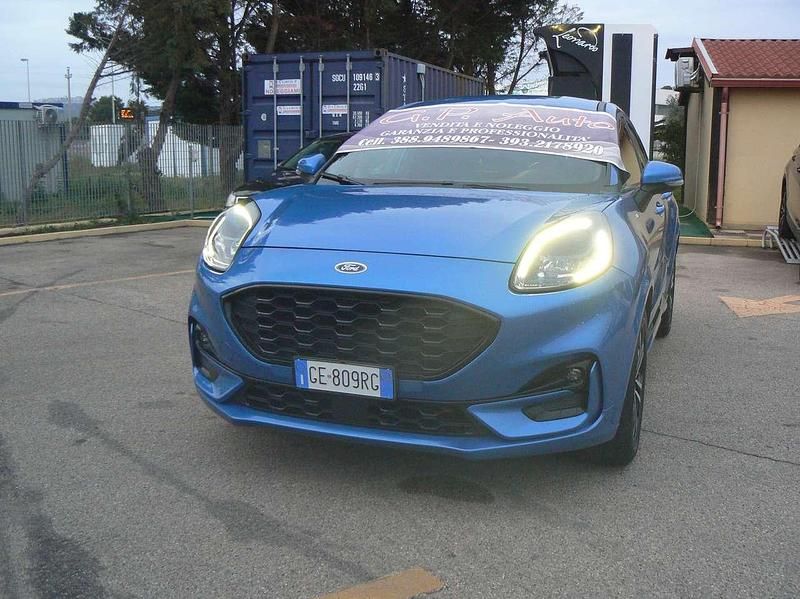 Usata Ford Puma ST-Line X 125 CV (91 kW) 2021 Blu/azzurro SUV
