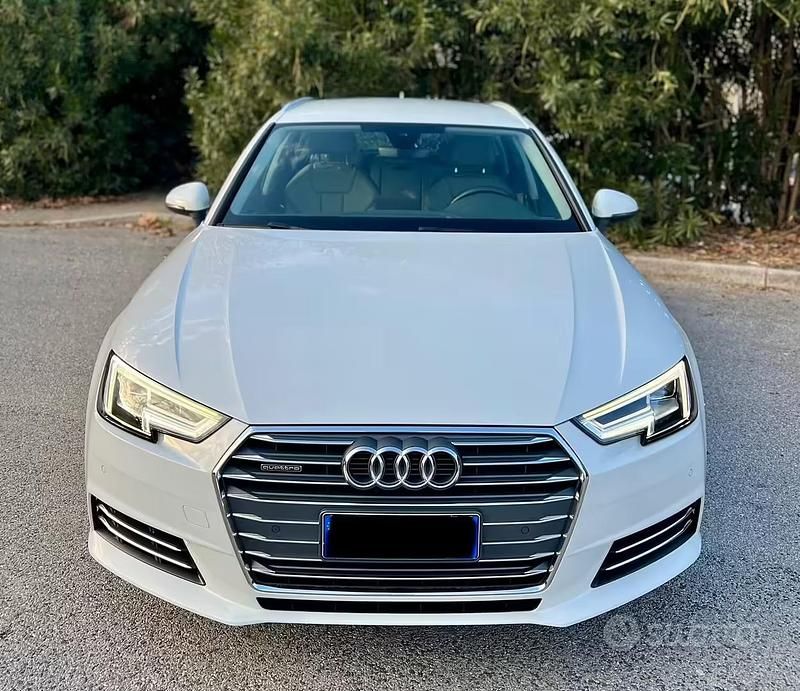 Usata Audi A4 190 CV (139 kW) 2017 Bianco Berlina