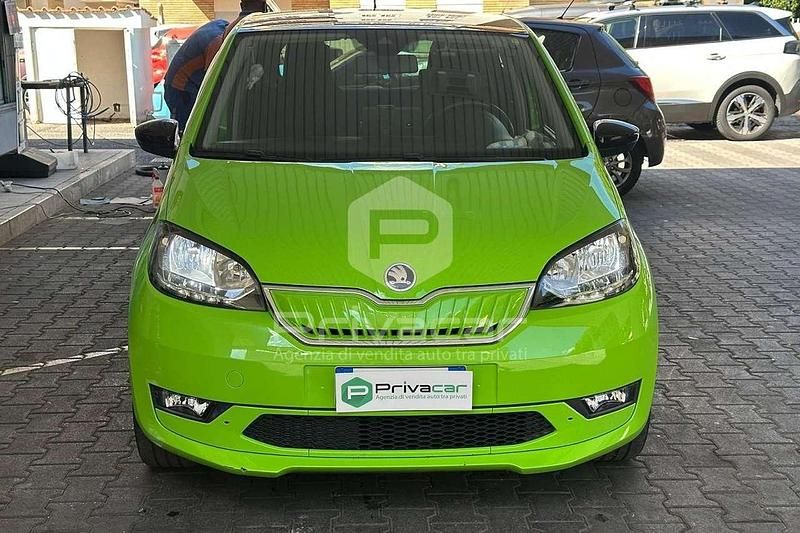 Usata Skoda Citigo-e IV Style 61 kW (83 CV) 2020 Verde Utilitaria