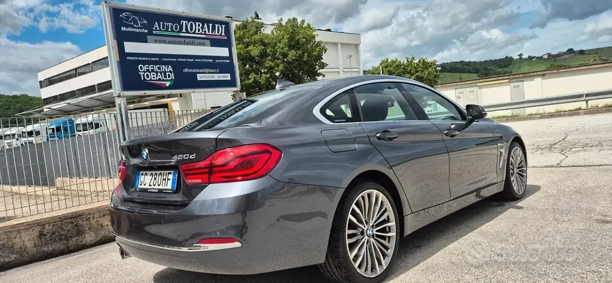 Usata BMW 420 Coupé Luxury Line 190 CV (139 kW) 2019 Grigio Coupé
