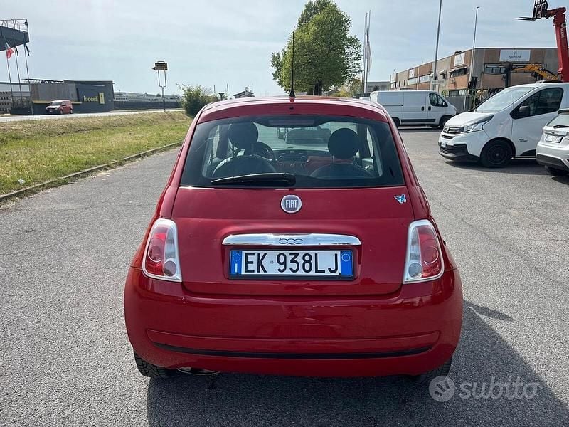 Usata Fiat 500 Lounge 69 CV (50 kW) 2011 Rosso Berlina