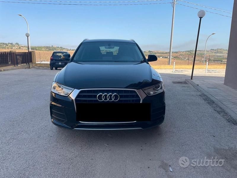 Usata Audi Q3 Comfort 150 CV (110 kW) 2016 Nero SUV