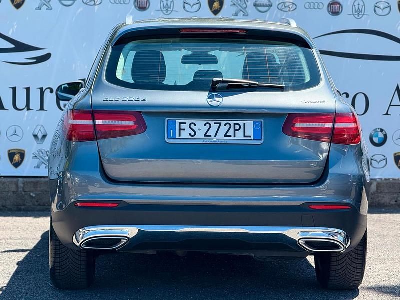 Usata Mercedes GLC220 Exclusive 170 CV (125 kW) 2019 Grigio Station wagon