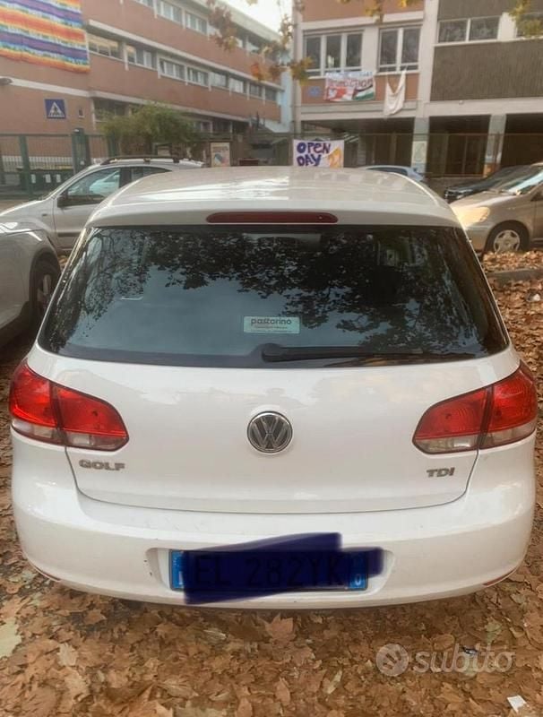 Usata VW Golf VII 2012 Bianco Berlina