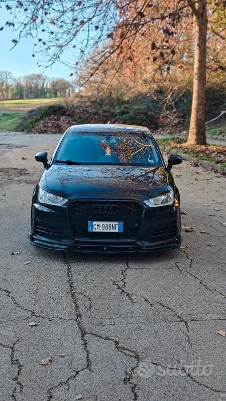 Usata Audi A1 Sportback Ambiente 95 CV (69 kW) 2017 Nero Utilitaria