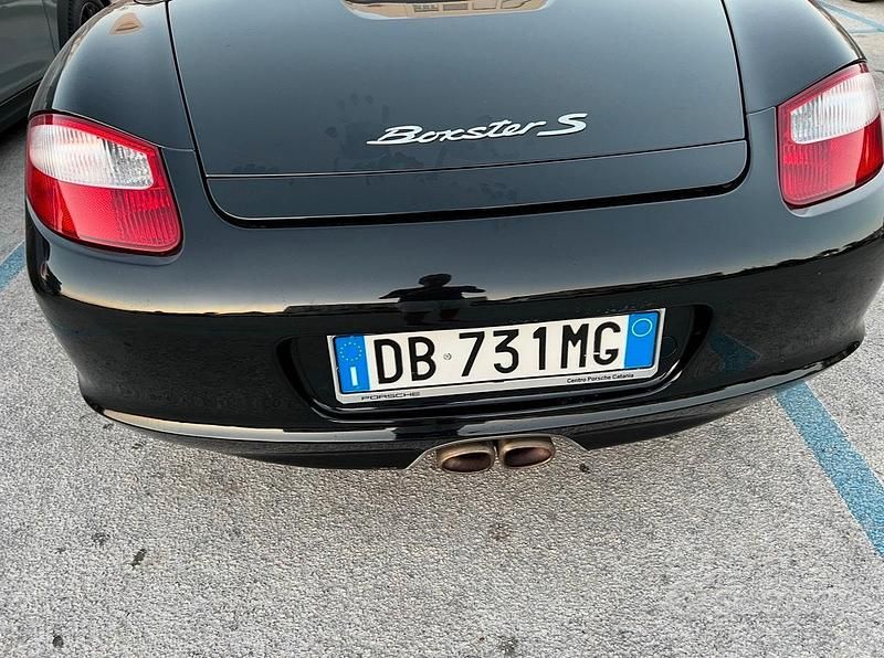 Usata Porsche Boxster 280 CV (205 kW) 2006 Nero Cabrio