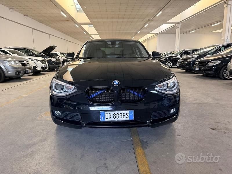 Usata BMW 120 Efficient Dynamics 184 CV (135 kW) 2013 Nero Utilitaria