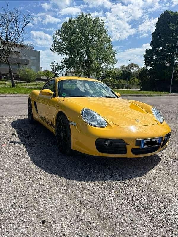 Usata Porsche Cayman 245 CV (180 kW) 2007 Giallo Coupé