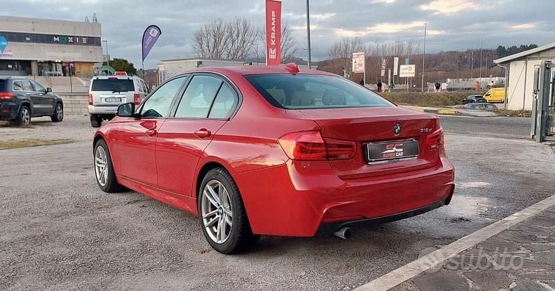 Usata BMW 316 M Sport 116 CV (85 kW) 2015 Rosso Berlina
