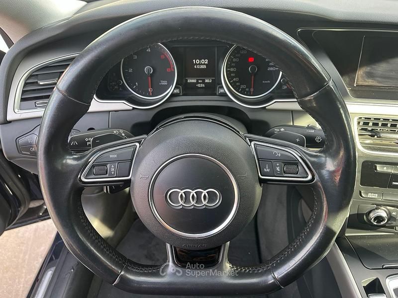 Usata Audi A5 177 CV (130 kW) 2014 Nero Coupé