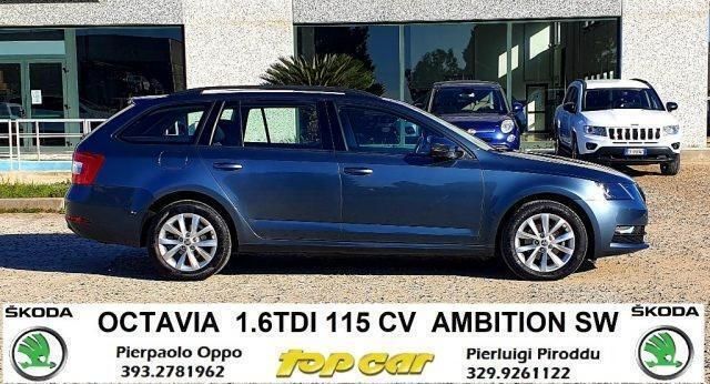 Usata Skoda Octavia Ambition 116 CV (85 kW) 2019 Antracite metallizzato Station wagon