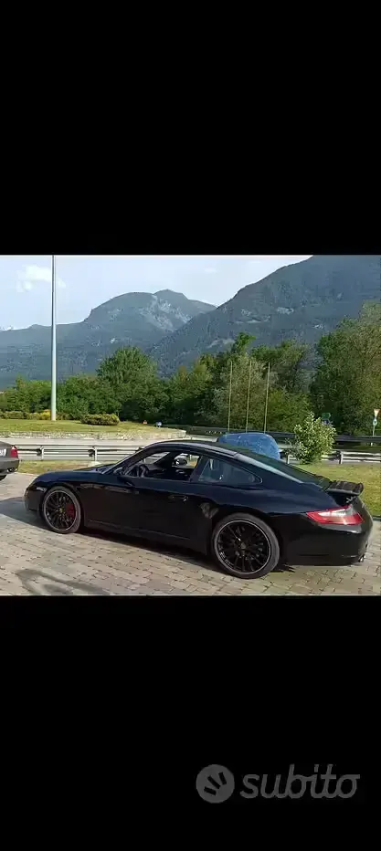 Usata Porsche 997 355 CV (261 kW) 2004 Nero Coupé