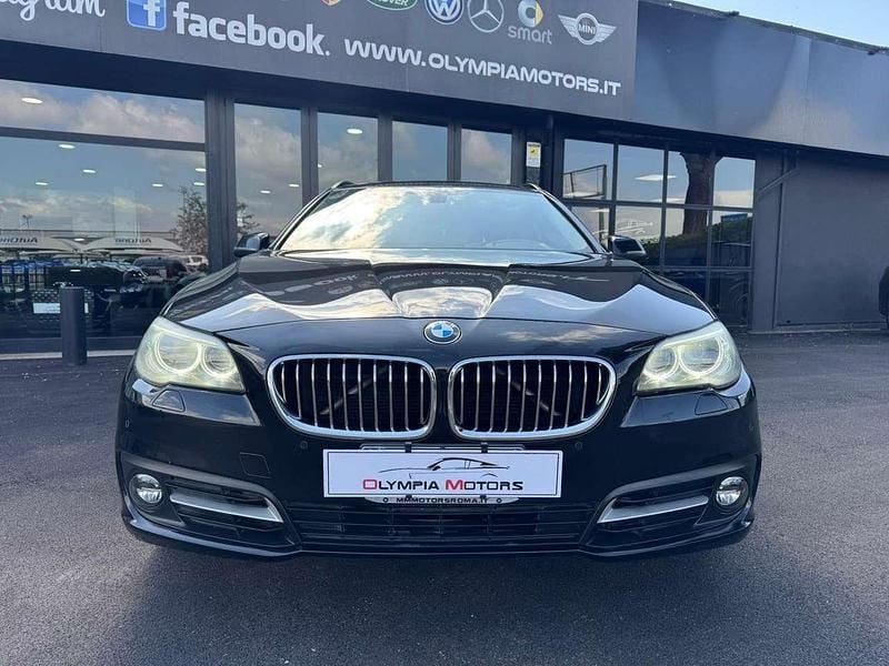 Begagnad BMW 520 190 HK (139 kW) 2015 Svart Sedan