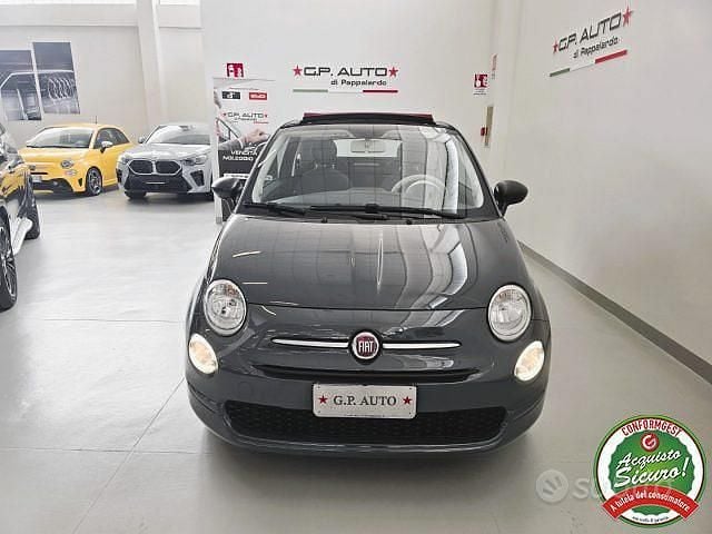 Usata Fiat 500C 69 CV (50 kW) 2022 Grigio Cabrio