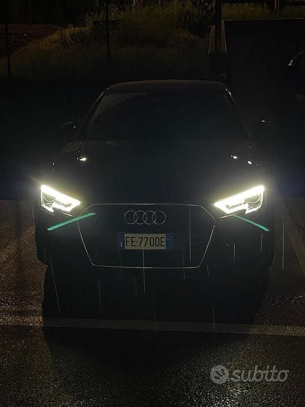 Usata Audi A3 Sportback 110 CV (80 kW) 2016 Blu Utilitaria