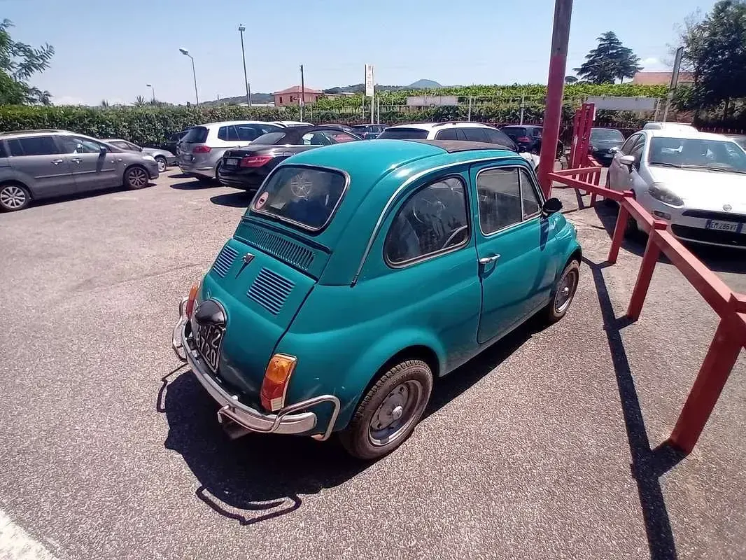 Usata Fiat 500 19 CV (13 kW) 1970 Blu/azzurro Utilitaria
