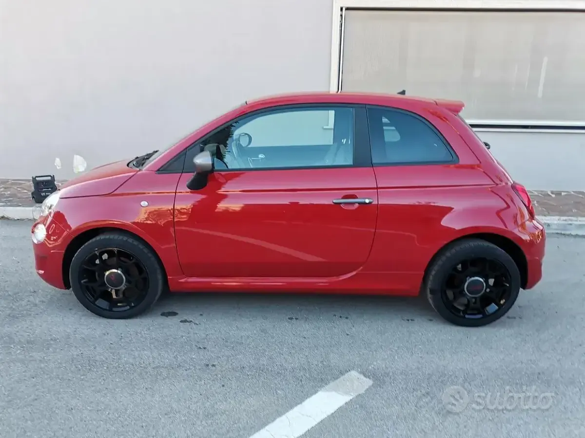 Usata Fiat 500X S 69 CV (50 kW) 2016 Rosso SUV