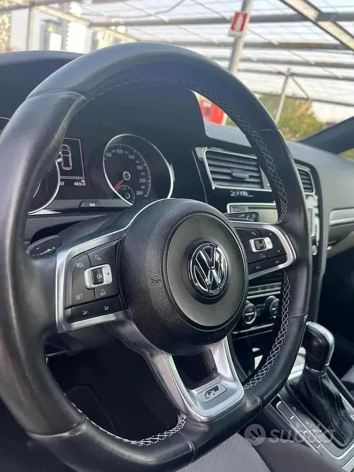 Usata VW Golf VII R-line 110 CV (80 kW) 2016 Grigio Berlina