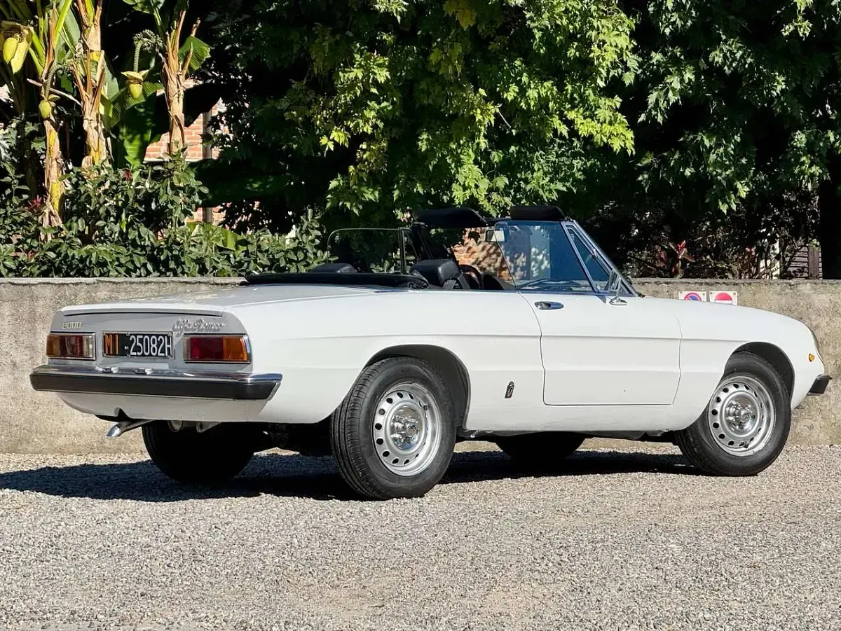Usata Alfa Romeo Spider Veloce 128 CV (94 kW) 1980 Bianco Cabrio