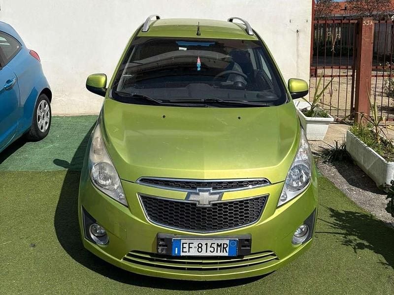 Usata Chevrolet Spark LS 68 CV (50 kW) 2011 Verde Utilitaria