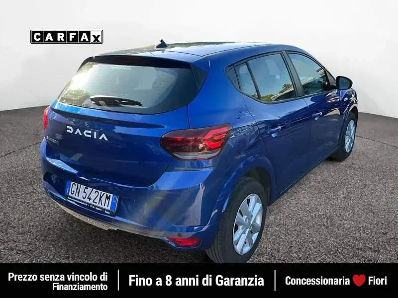 Occasion Dacia Sandero Expression 101 ch (74 kW) 2023 Bleue Citadine