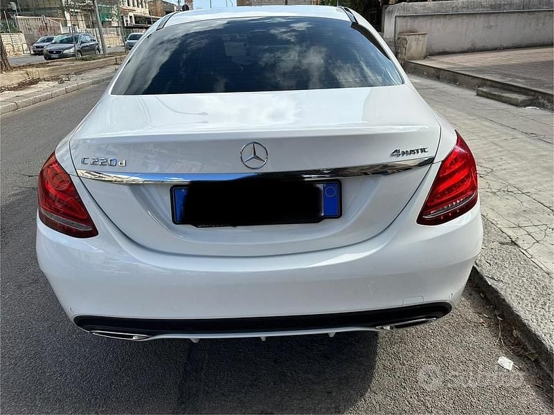 Usata Mercedes C220 2016 Bianco Berlina