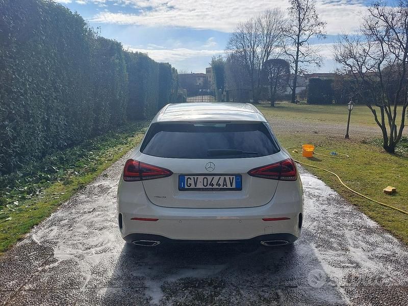 Usata Mercedes A200 Premium 150 CV (110 kW) 2022 Bianco Berlina