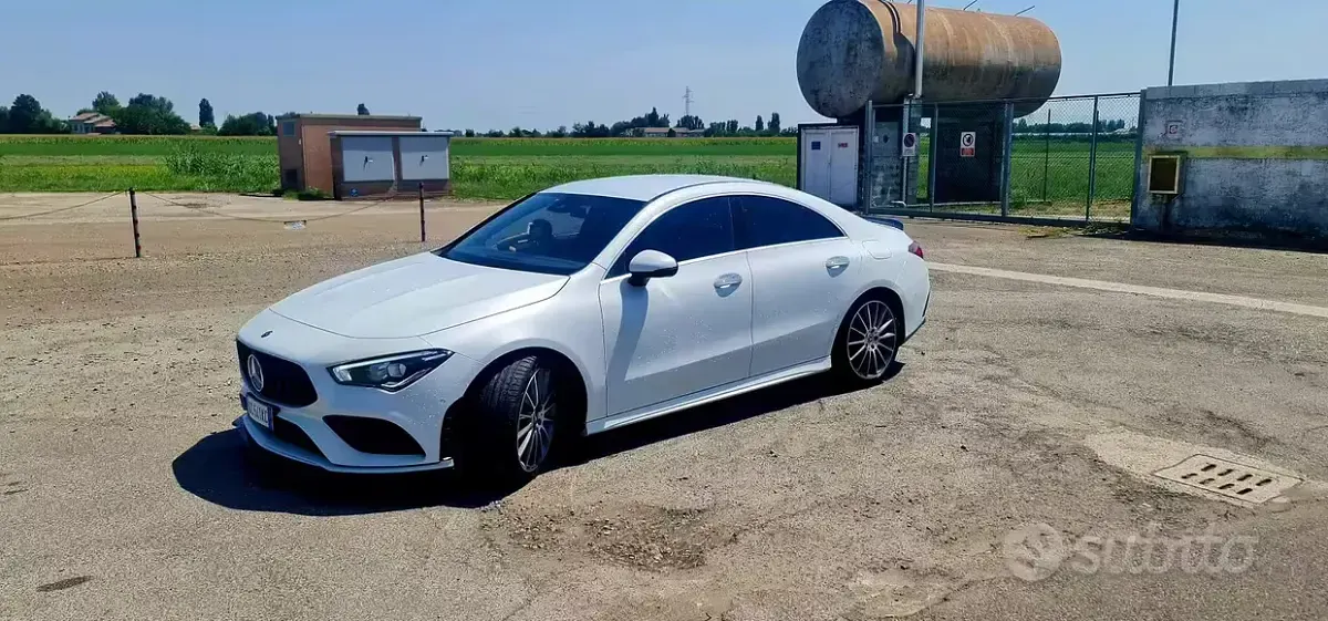Usata Mercedes CLA220 Premium 190 CV (139 kW) 2020 Bianco Coupé
