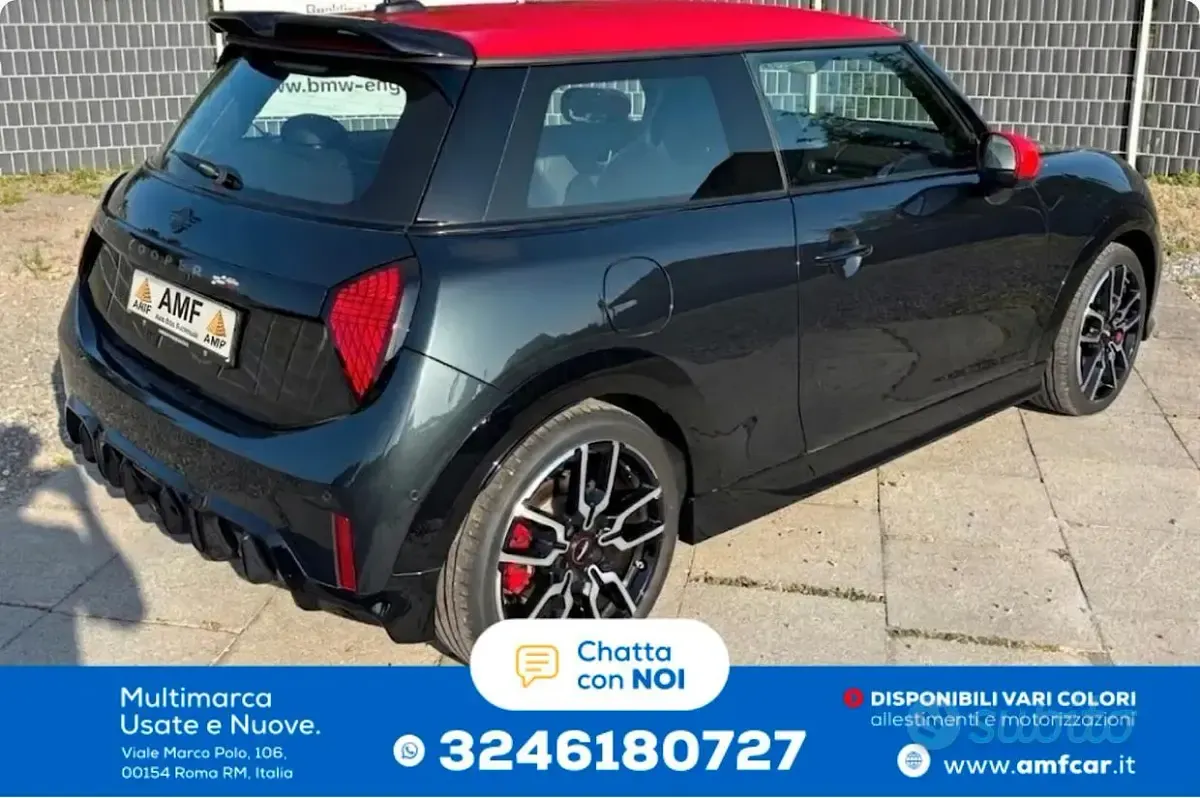 Usata Mini John Cooper Works 231 CV (169 kW) 2025 Nero Utilitaria