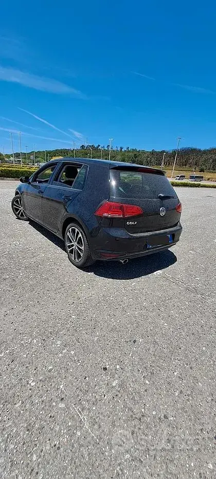 Usata VW Golf VII 110 CV (80 kW) 2016 Nero Berlina