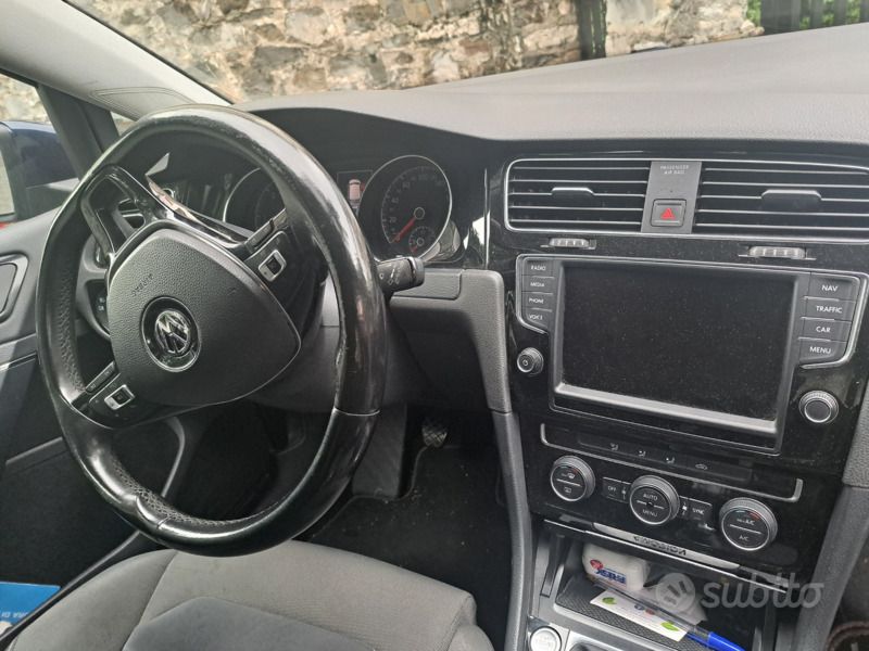 Usata VW Golf VII 184 CV (135 kW) 2014 Blu Berlina