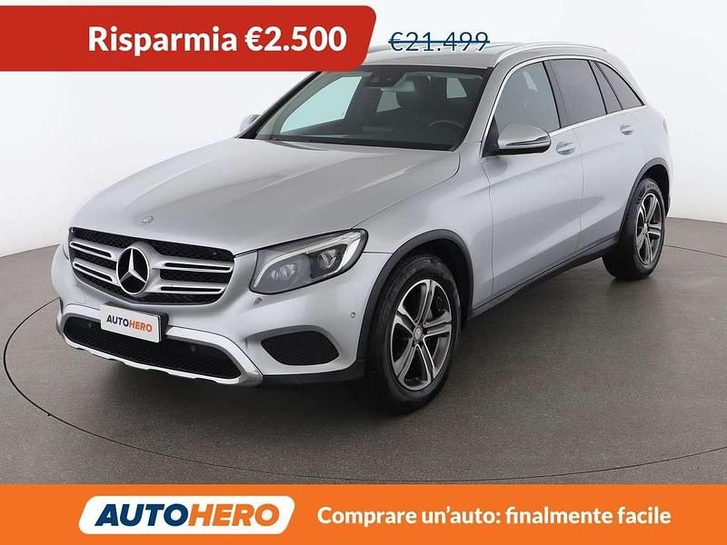 Usata Mercedes GLC220 170 CV (125 kW) 2015 Argento SUV