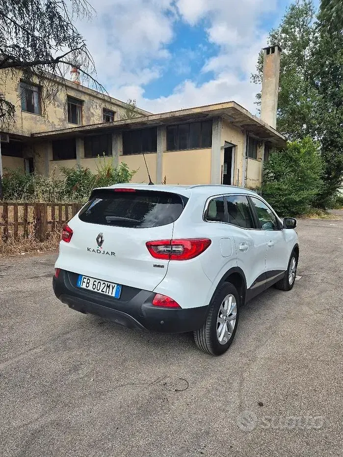 Usata Renault Kadjar 131 CV (96 kW) 2016 Bianco SUV