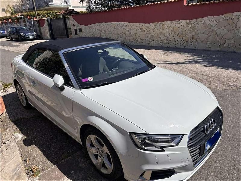 Brugt Audi A3 Cabriolet Sport 116 HK (85 kW) 2018 Hvid Cabriolet