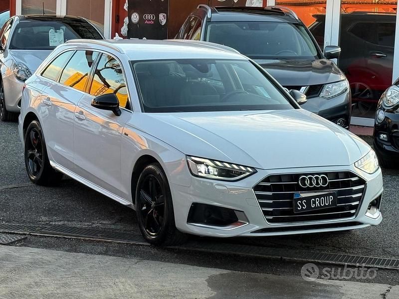 Bianco Usata 2020 Audi A4 S-Line Station wagon | 18.900 € (Buon prezzo) - Immagine 1/4