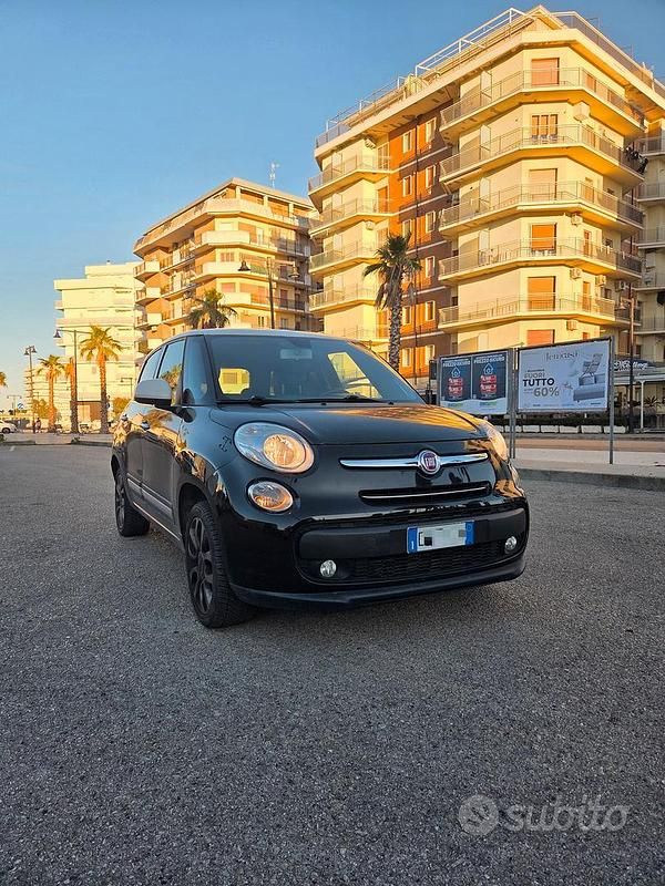 Usata Fiat 500L Pop Star 85 CV (62 kW) 2014 Nero Monovolume