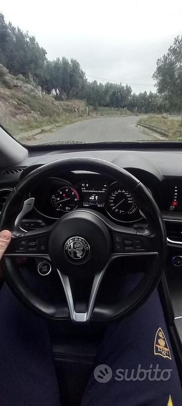 Usata Alfa Romeo Stelvio 210 CV (154 kW) 2017 Nero SUV