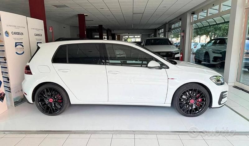 Usata VW Golf VII GTI 245 CV (180 kW) 2019 Bianco Berlina