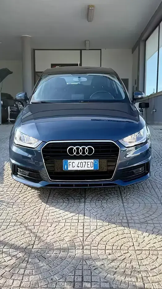 Usata Audi A1 Premium 90 CV (66 kW) 2017 Blu Utilitaria