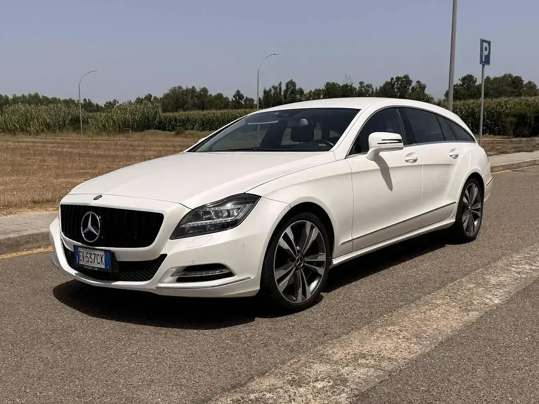 Usata Mercedes CLS250 Shooting Brake 204 CV (150 kW) 2014 Bianco Station wagon