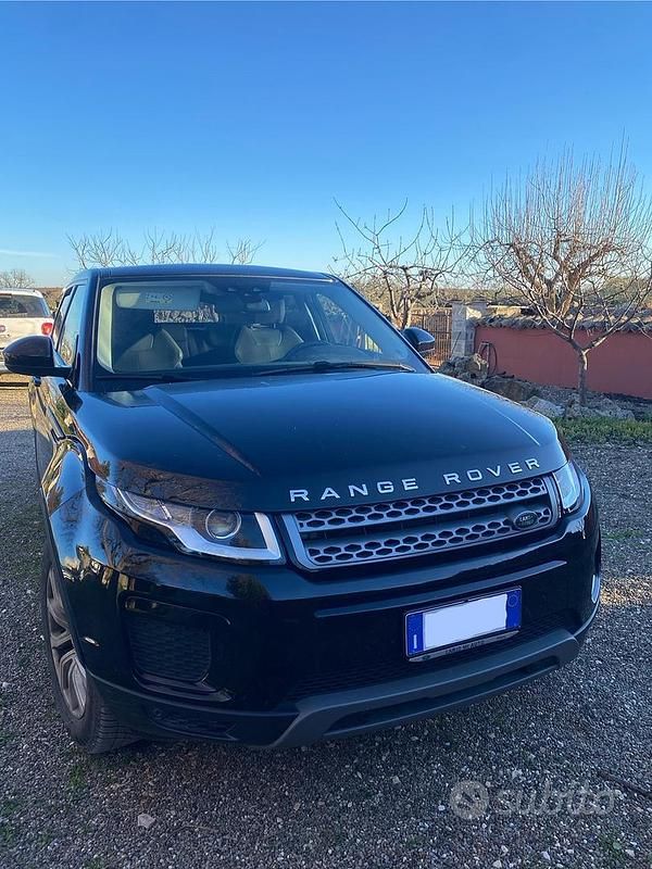 Usata Land Rover Range Rover evoque 2019 Nero SUV