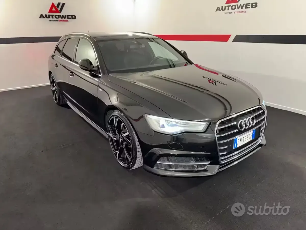 Usata Audi A6 S-Line 218 CV (160 kW) 2016 Nero Station wagon