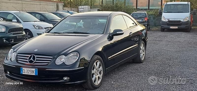 Usata Mercedes CLK270 Avantgarde 169 CV (124 kW) 2004 Nero Coupé