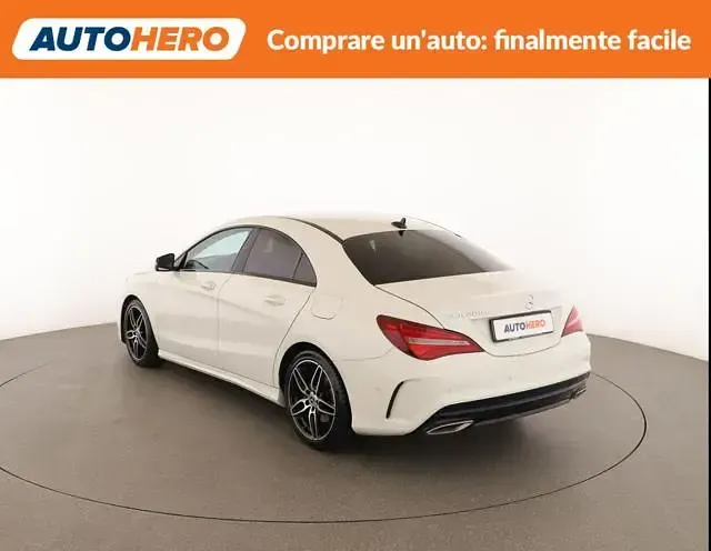 Usata Mercedes CLA200 Premium 136 CV (100 kW) 2017 Bianco Coupé