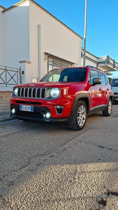 Usata Jeep Renegade Limited 130 CV (95 kW) 2021 Rosso SUV